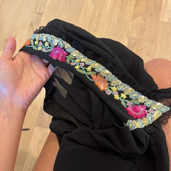 Escada black sheer blouse - Picture 7 of 7